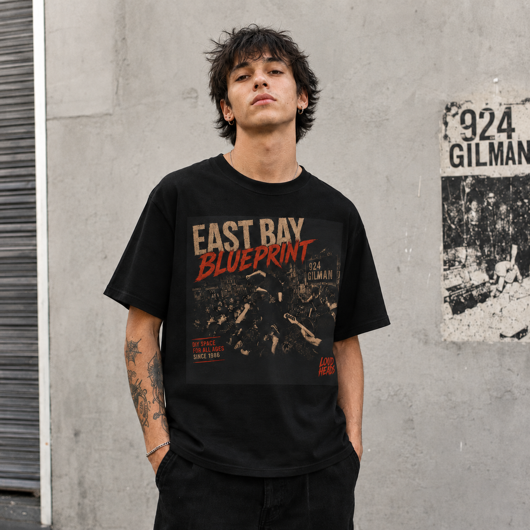 East Bay Blueprint Tee
