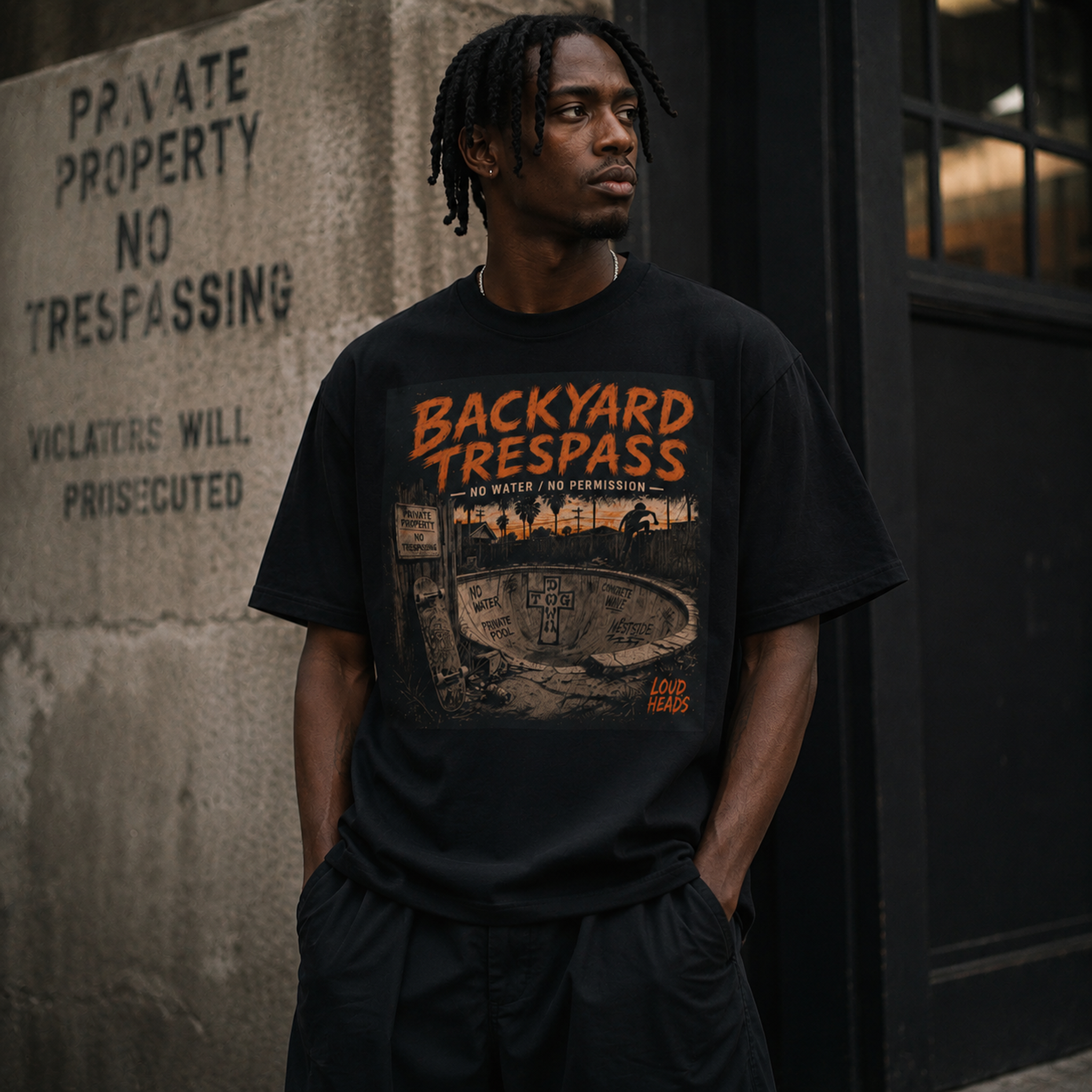 Backyard Trespass Tee